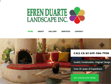 Tablet Screenshot of efrenland.com